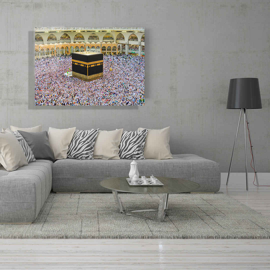 yatay dini temalı cam tablo